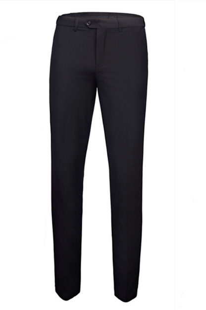 Classic Black Peaked Lapel 3 piece Formal Suit
