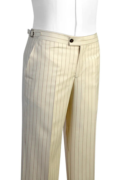 Striped Double-breasted 2-piece Suit