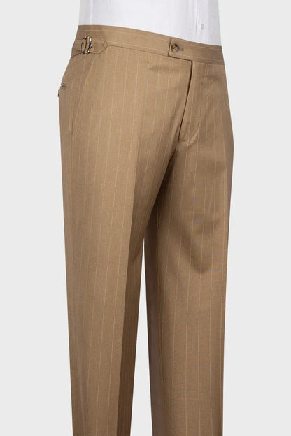 Striped Peak Lapel 3-piece Suit