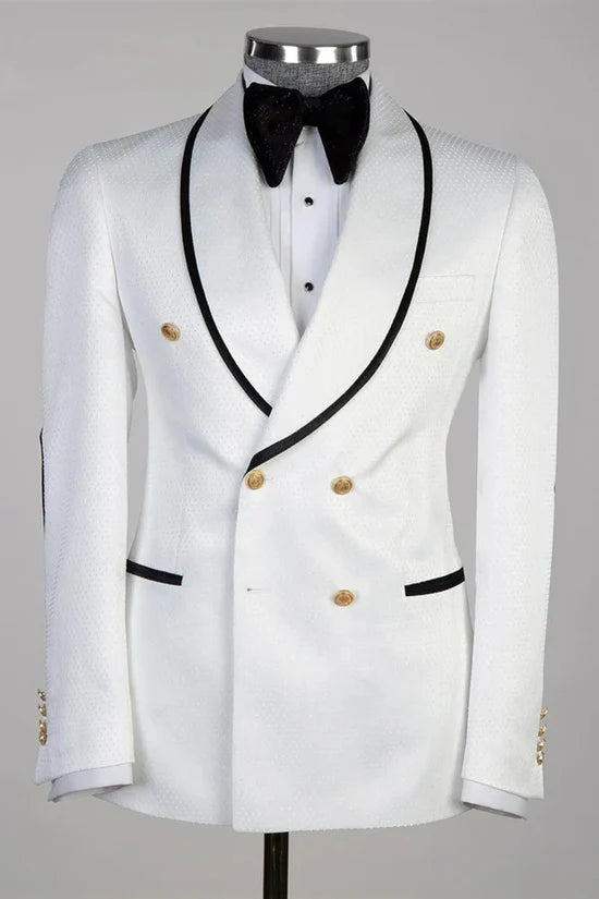 Double-breasted 2-piece Blazer Suit