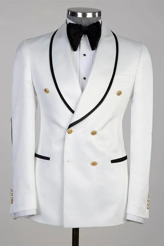 Double-breasted 2-piece Blazer Suit