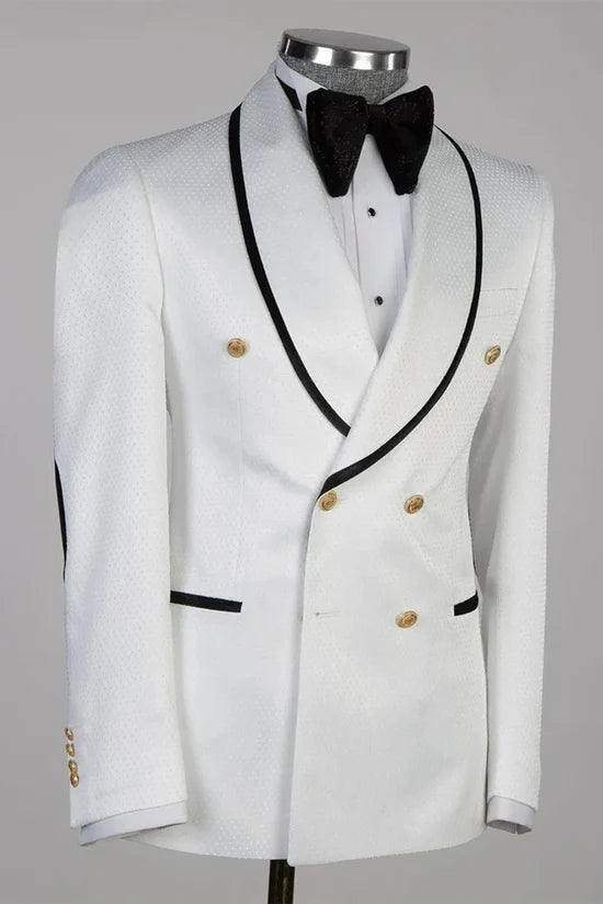 Double-breasted 2-piece Blazer Suit
