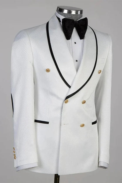 Double-breasted 2-piece Blazer Suit